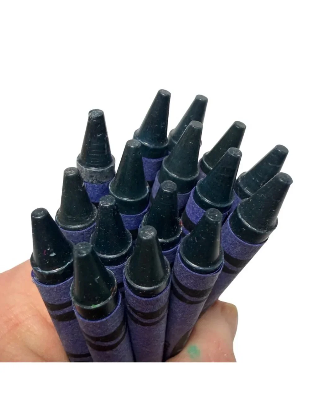 Vintage Hard to Find Crayola Midnight Blue Crayons Bulk Pack Of 16 Art Supplies